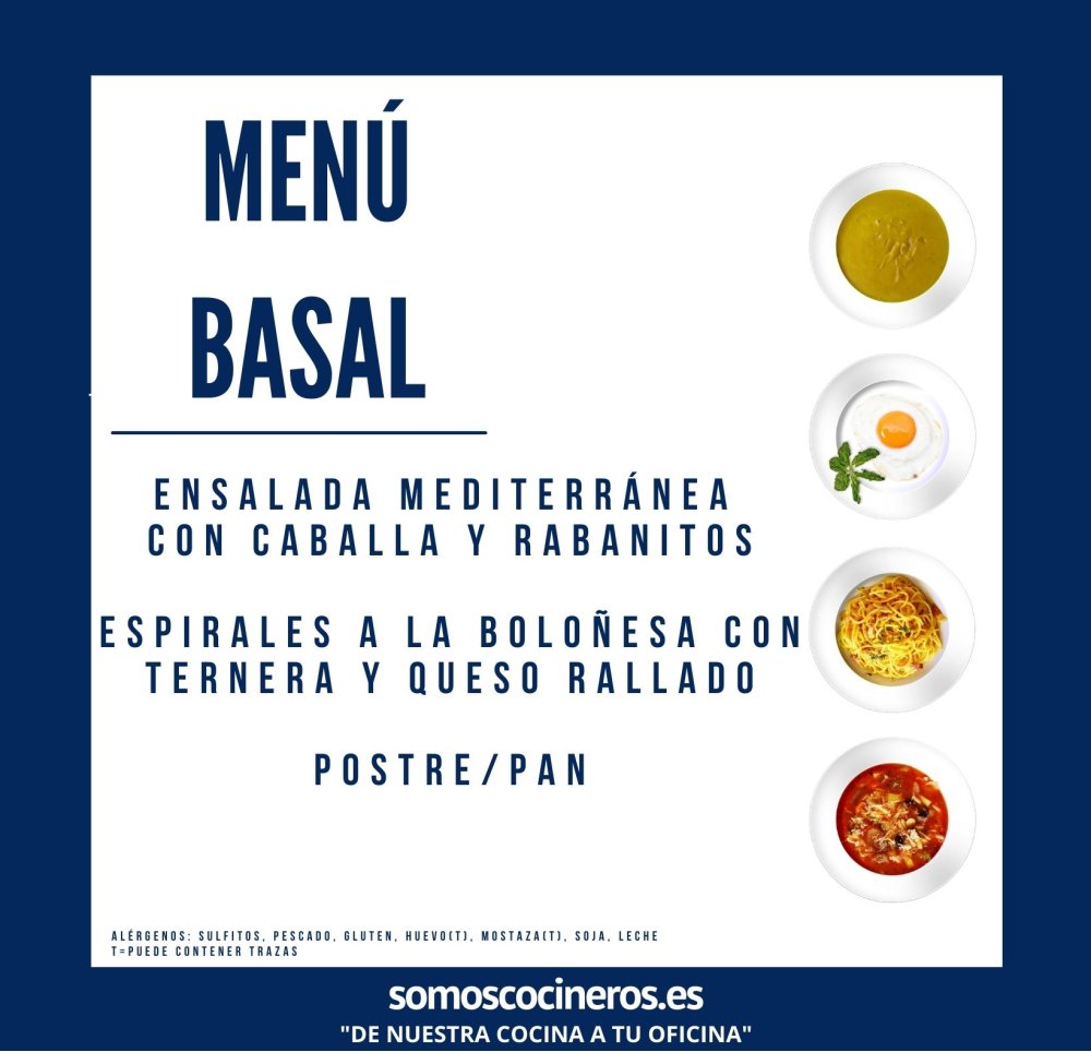Menú Septiembre 2025