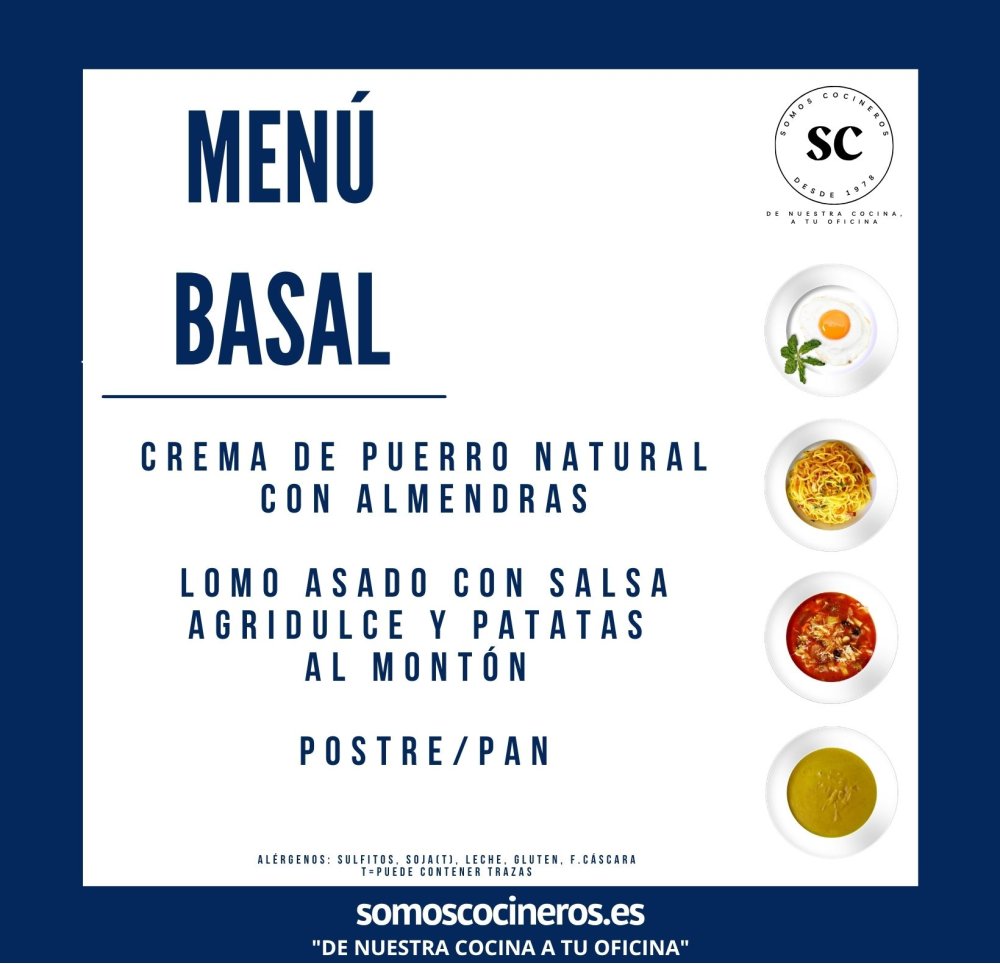 Menú noviembre 2025