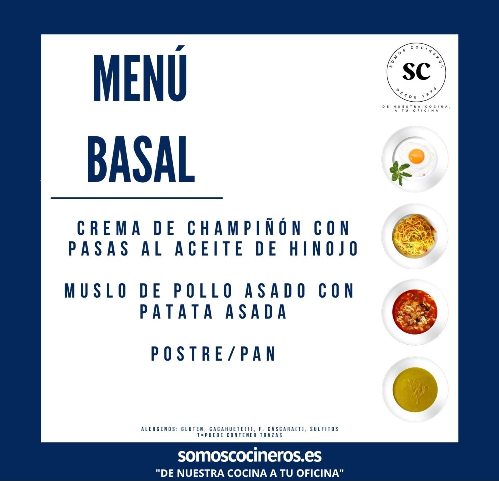 Menú Agosto 2026