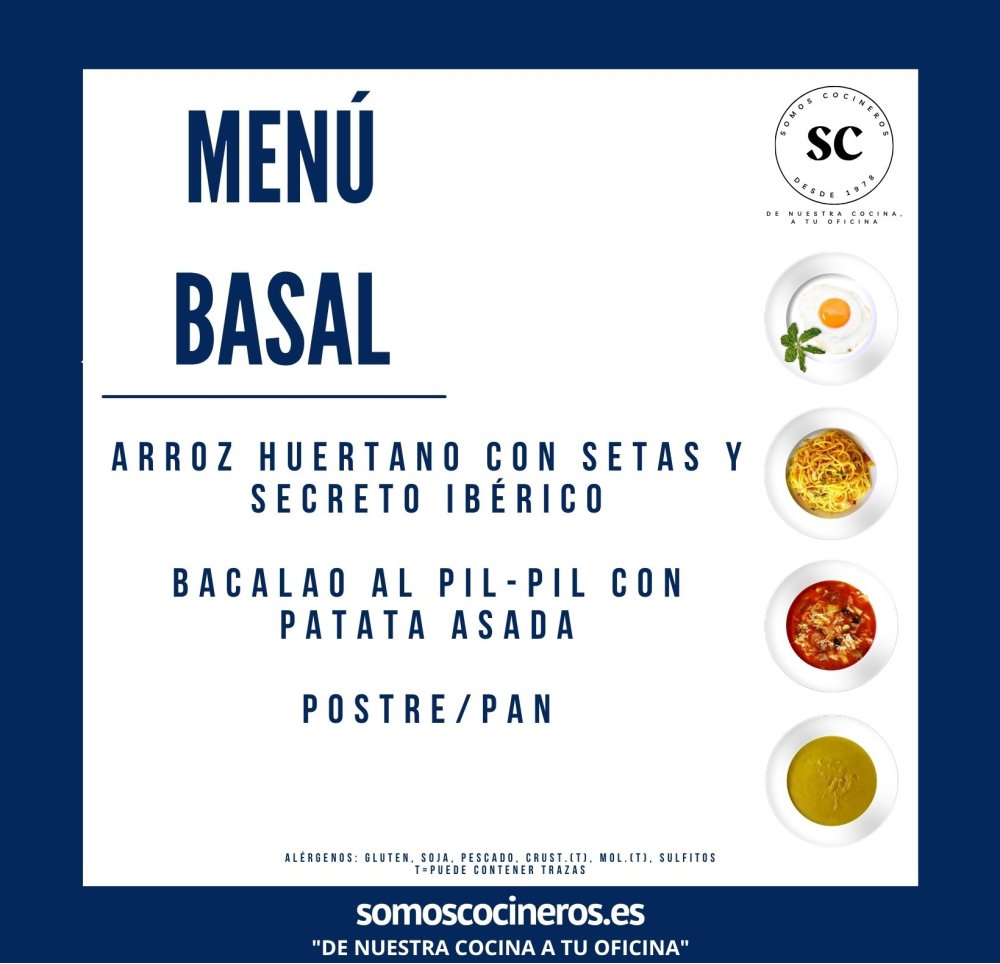 Menú Septiembre 2026